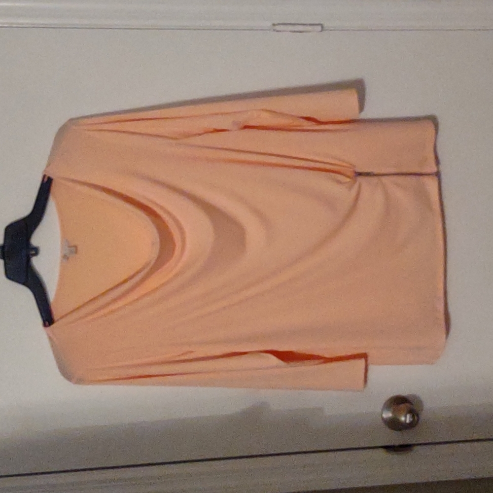 Cato peach colored blouse 18/20W